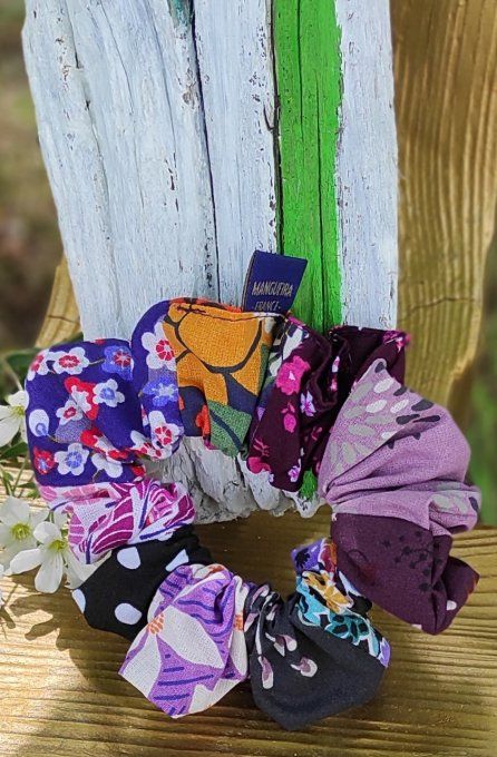 Chouchou en véritable Patchwork "PARME"